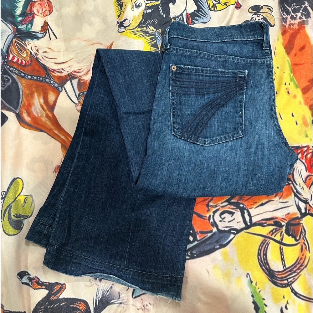 7FAMK 7 for all Mankind jeans DOJO size 28, inseam 32
